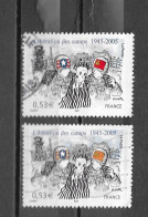 VARIETEE DE COULEUR N° 3781 ( Casque Rouge / Casque Orange)  OBLITERE - Oblitérés