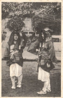 JAPON - Jeunes Filles Japonaises En Costume National - Carte Postale Ancienne - Osaka