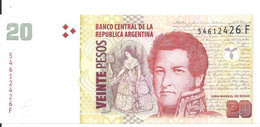 ARGENTINE 20 PESOS ND2015 UNC P 355 - Argentine