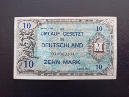 Billet Allemagne 10 Mark Série 1944 - Segunda Guerra Mundial