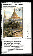 Marshall Islands 1992 Yv. 401, WWII, World War II, Rangoon - MNH - Marshallinseln