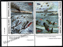 Marshall Islands 1992 Yv. 423-26, WWII, World War II, Midway Battle - MNH - Marshallinseln