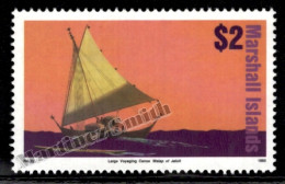 Marshall Islands 1993 Yv. 478, Long Trip Canoes - MNH - Marshallinseln