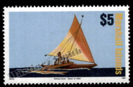 Marshall Islands 1994 Yv. 500, Definite Set, Traditional Sailing Boat - MNH - Marshallinseln