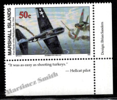 Marshall Islands 1994 Yv. 512, WWII, World War II, Philippines Sea Battle - MNH - Marshallinseln