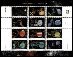 Marshall Islands 1994 Yv. 515-26, Solar System, Planets - Sheetlet - MNH - Marshallinseln