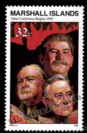 Marshall Islands 1995 Yv. 549, WWII, World War II, Yalta Conference - MNH - Marshallinseln