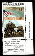 Marshall Islands 1995 Yv. 551, WWII, World War II, Iwo Jima Invasion By US Troops - MNH - Marshallinseln