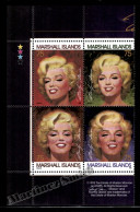 Marshall Islands 1995 Yv. 576-79, Tribute To Marilyn Monroe - MNH - Marshallinseln