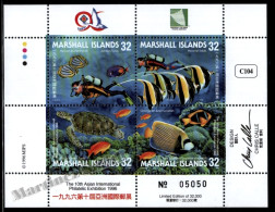 Marshall Islands 1996 Yv. BF 27, Taipei '96, Sea Fauna, Fishes - Miniature Sheet - MNH - Marshall