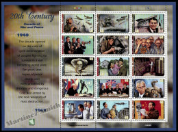 Marshall Islands 1998 Yv. 1029-43, The XXth Century, The Fifth Decade - MNH - Marshall