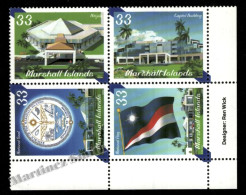 Marshall Islands 2000 Yv. 1325-28, National Government - MNH - Marshall