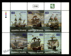 Marshall Islands 2000 Yv. 1329-34, Ships Of Great Navigators - MNH - Marshall