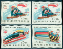 1975 Winter Olympics Innsbruck,Hockey.Alpine Skiing,Bobsled,Austria,M.1479,MNH - Inverno1976: Innsbruck