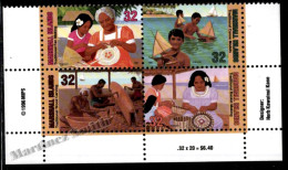 Marshall Islands 1997 Yv. 747-50, Traditional Hand Crafts - MNH - Marshall