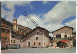 Dorfplatz In Sils-Maria - Verlag Hans Steiner St. Moritz - Sils Im Engadin/Segl