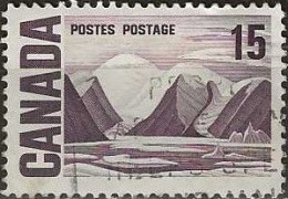 CANADA 1967 Bylot Island (L. Harris) - 15c. - Purple FU - Usados