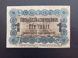 Billet Allemagne 1 Rubel  17/04/1916 - Otros & Sin Clasificación