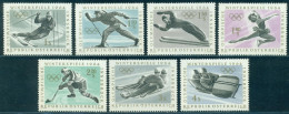 1963 Winter Olympics Innsbruck,Hockey.skating,skiing,Slalom,Austria,M.1136,MNH - Inverno1964: Innsbruck