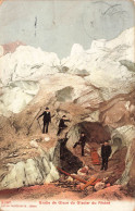 SUISSE - Valais - Grotte De Glace Du Glacier Du Rhône - Colorisé - Carte Postale Ancienne - Autres & Non Classés