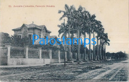 217397 PARAGUAY PALACETE MENDEZ AVENIDA COLOMBIA POSTAL POSTCARD - Paraguay