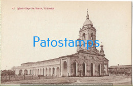 217410 PARAGUAY VILLARRICA CHURCH IGLESIA ESPIRITU SANTO POSTAL POSTCARD - Paraguay