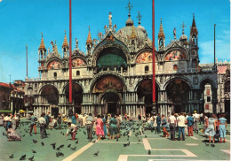 ITALIE - Venise - La Basilique Saint Marc - Animé - Colorisé - Carte Postale - Venetië (Venice)