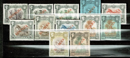 Nyassa, 1922, # 94/105, MH And MNG - Nyasaland