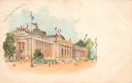 FRANCE - Paris - Grand Palais Des Beaux Arts - Colorisé - Carte Postale Ancienne - Expositions