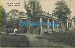 217455 PARAGUAY SAN BERNARDINO HOTEL RASMUSSEN POSTAL POSTCARD - Paraguay