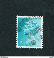 N° 605  Elizabeth II  Timbre Stamp  GRANDE BRETAGNE GB 1970     1/2P - Usati