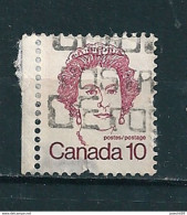 610 Reine Elisabeth Timbre Stamp Canada	(1976)  Oblitéré - Oblitérés