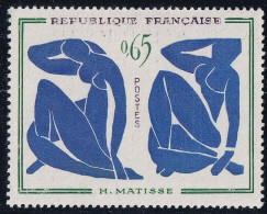 France N°1320 - Matisse - Variété Légende Défectueuse - Neuf ** Sans Charnière - TB - Ungebraucht