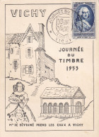 France Journée Du Timbre 1953 - Vichy - Storia Postale