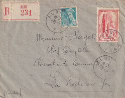 France Recommandé - Lettre - Lettres & Documents