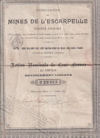 Action Charbonnages   : Mines De L'escarpelle - Industrie