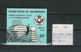 (TJ) Luxembourg 1986 - YT C1106 (postfris/neuf/MNH) - Postzegelboekjes