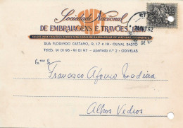 Portugal , 1962, SOCIEDADE EMBRAIAGENS E TRAVÕES , Clutches And Brakes  , Olival Basto  , Commercial Postcard - Portogallo