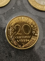 20 CENTIMES MARIANNE 1999 BU 25500 EX. / SCELLEE DU COFFRET / FRANCE - 20 Centimes