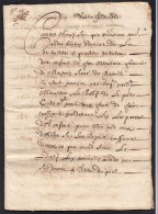 ACTE DE VENTE JUDICIAIRE De 1605 - SEIGNEUR FRANCOIS DE MAGUIN -- MONSIEUR LE BALIF De St PAUL 3 CHATEAUX ? A LIRE .... - Documentos Históricos