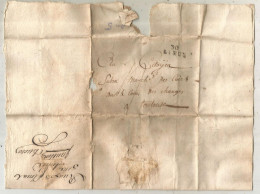 Lettre , Préphilatélie, Précurseurs XVIII E Siècle, 22 Avril 1797, 3 Floreal An 5, 30 RIEUX à TOULOUSE, 2 Scans - 1701-1800: Vorläufer XVIII