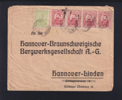 Rumänien Romania Briefkuvert 1912 Nach Hannover - Brieven En Documenten