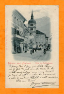 Gruss Aus ALTDORF - Platz Und Telldenkmal - 1909 - Altdorf