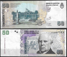 Argentina Billete De $50 De Domingo Faustino Sarmiento 1v, - Argentine