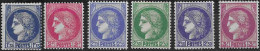 France 1938-41 - Série Type Cérès N° 372 à 376 - 1945-47 Ceres De Mazelin