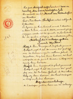 MERCHTEM 1922 - OPENBARE VERKOOP Door WELDADIGHEIDSBUREEL MERCHTEM Aan BAEYENS - VERHAEGEN - Historical Documents