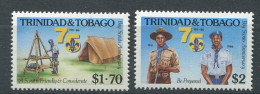 Trinite ** N° 545/546 - 75e Ann. Du Scoutisme - Trinidad & Tobago (1962-...)