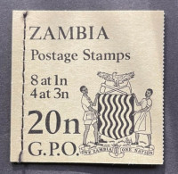 ZAMBIA 1970 - NEUF**/MNH - MARKENHEFTCHEN  CARNET BOOKLET SG SB4 - Zambia (1965-...)