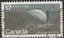 CANADA 1980 Endangered Wildlife - 17c - Canadian Whitefish FU - Used Stamps