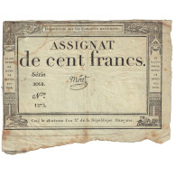 France, 100 Francs, SERIE 2068, TB, KM:A78, Lafaurie:173 - Assignate
